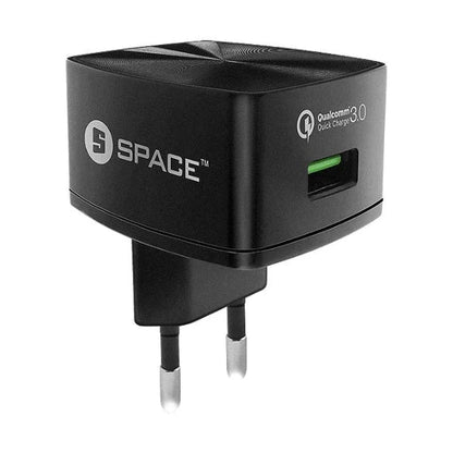 Space WC-130C Quick Charge 3.0 Wall Charger With Type-C Cable