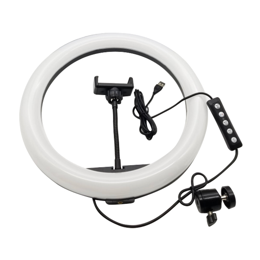 RGB LED SOFT RING LIGHT MJ26 26CM With Phone Holder Photography Fill Light Selfie Set