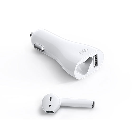 Joyroom JR-CP1 Car Charger with Bluetooth Earphone Touch Sensor On Earbud v5.0