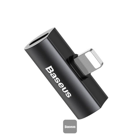 Baseus iPhone Male to Dual iPhone Female Adapter L46