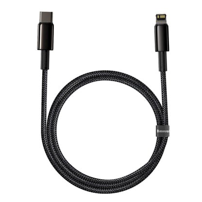 Baseus Tungsten Gold Type-C to iPhone PD 20W Fast Charging Data Cable