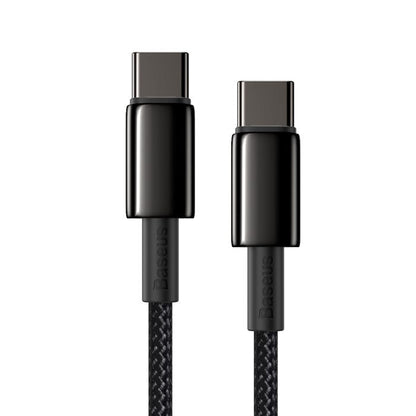 Baseus Tungsten Gold Type-C to Type-C 100W Fast Charging Data Cable