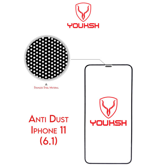 YOUKSH Apple iPhone 11 Anti Static Glass Protector With YOUKSH Installation Kit