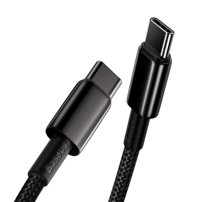 Baseus Tungsten Gold Type-C to Type-C 100W Fast Charging Data Cable