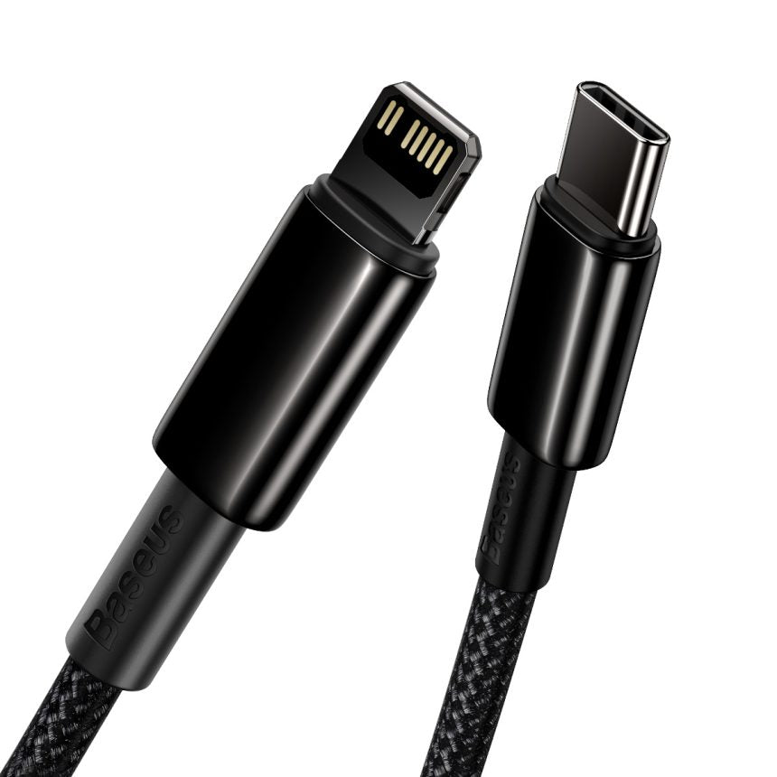 Baseus Tungsten Gold Type-C to iPhone PD 20W Fast Charging Data Cable