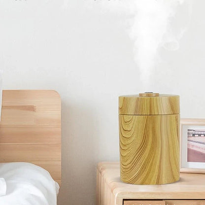 Mini Wood Grain Usb Humidifier