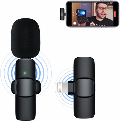 K9 Wireless Microphone For Mobile Type-C & Lightning