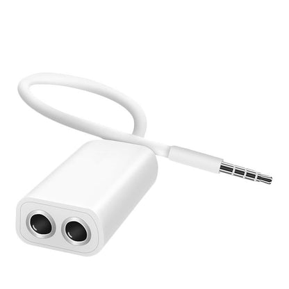 Earphone/ Headphone 3.5mm Audio Splitter/ Divider (connects two handsfree at same time)