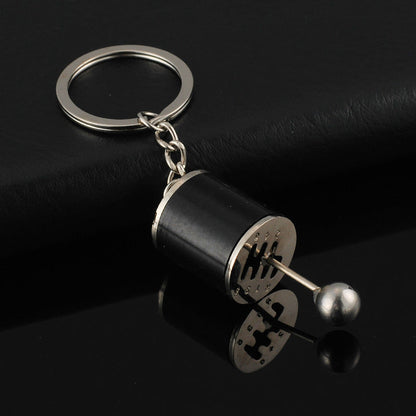 Metal Car Gear Box keychain