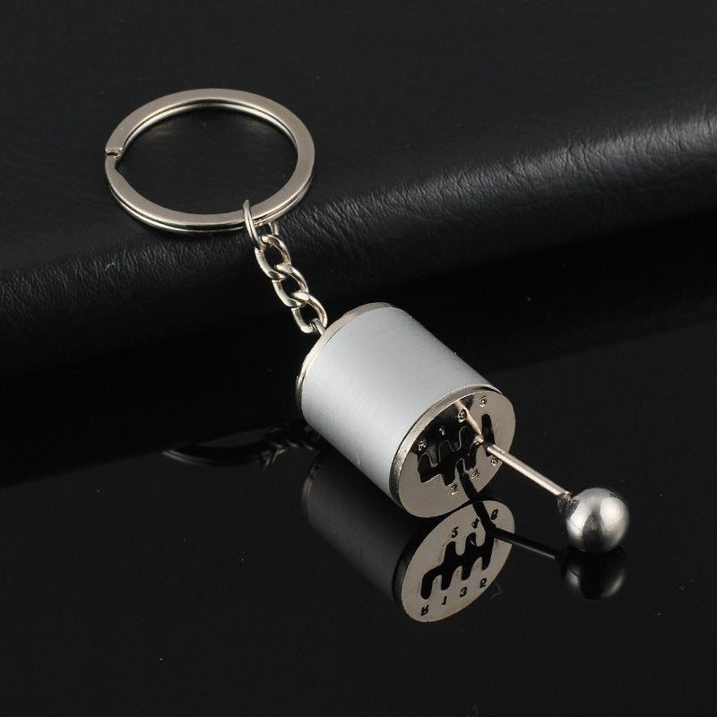 Metal Car Gear Box keychain