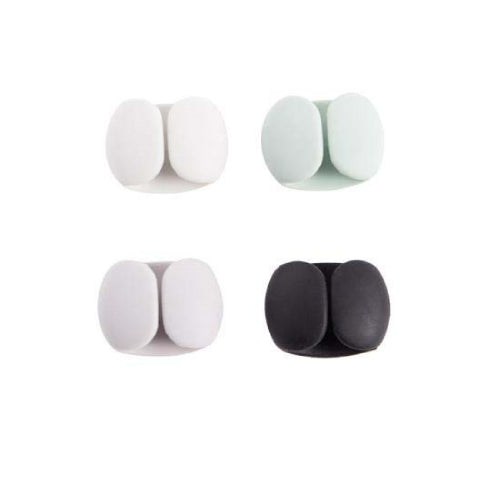 Pack of 4 Silicon Cable Buckles