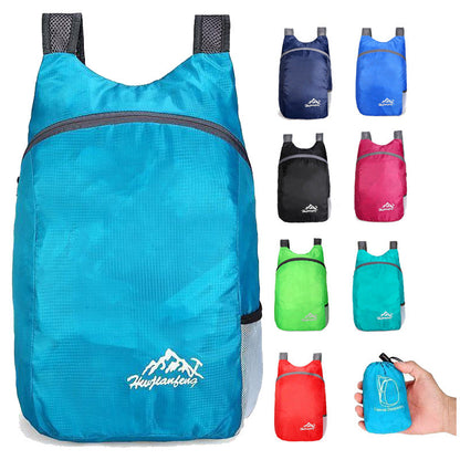 Foldable Travel Backpack Outdoor Camping Hiking Fitness Cycling Mountaineering Bag