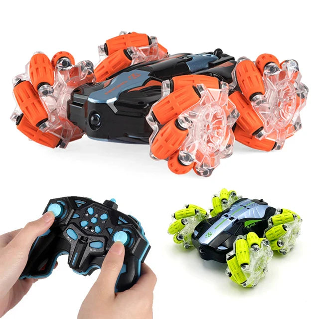 Gravity Sensor Gesture Control Stunt Racing Car