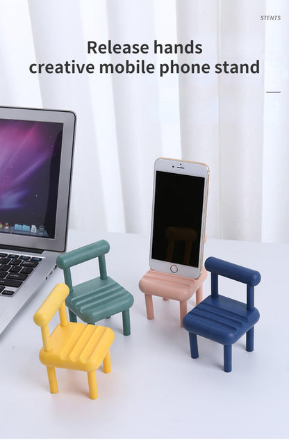 Mini Chair Mobile Phone Stand