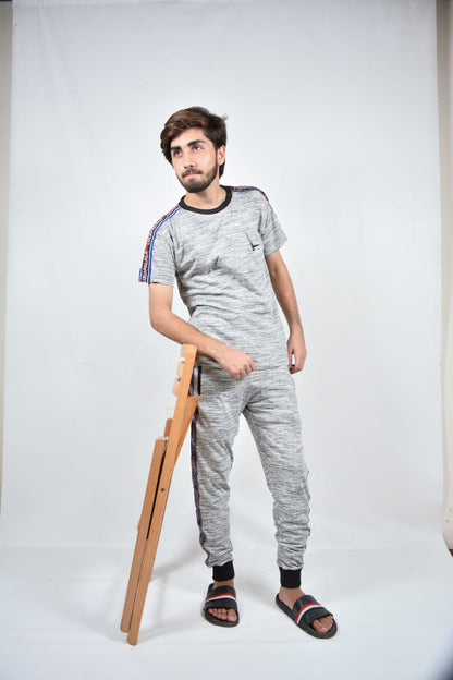 LUCASTRIP GREY TRACKSUIT