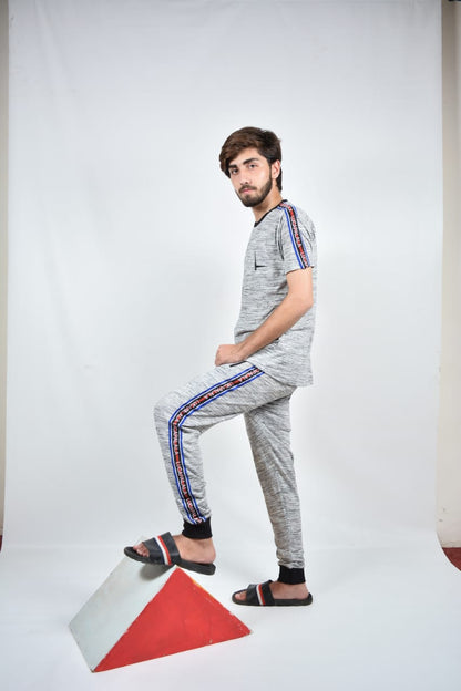 LUCASTRIP GREY TRACKSUIT