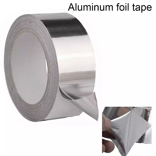 Aluminum Foil Thicken Butyl Waterproof Tape Wall Crack Roof Duct Repair Adhesive Tape High Temperature Resistance Waterproof