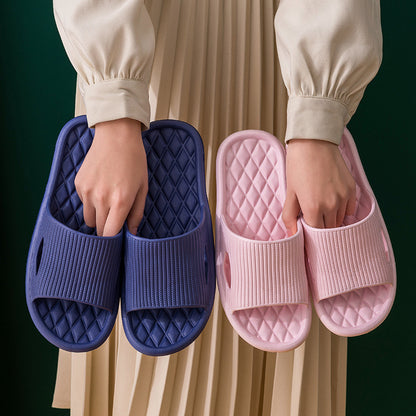 Soft Slippers Bathroom Slippers EVA Non-slip Home Shoes Garden Slides