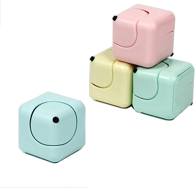 Gyro Fidget Cube Sensory Infinity Cube Autism Relief Toys