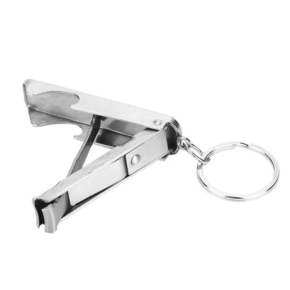 Bottle Opener Nail Clippers With Keychain