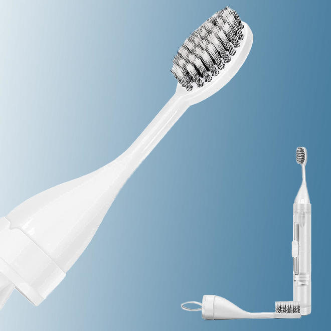 2 in 1 Portable ToothBrush