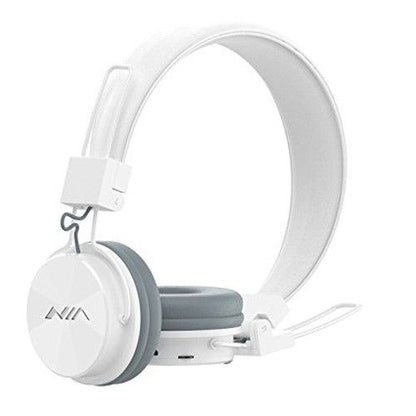 NIA X3 Bluetooth Wireless Headphones with Mic Support TF Card FM Radio