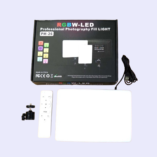 RGB LED Video Light Photography Fill Camera Light