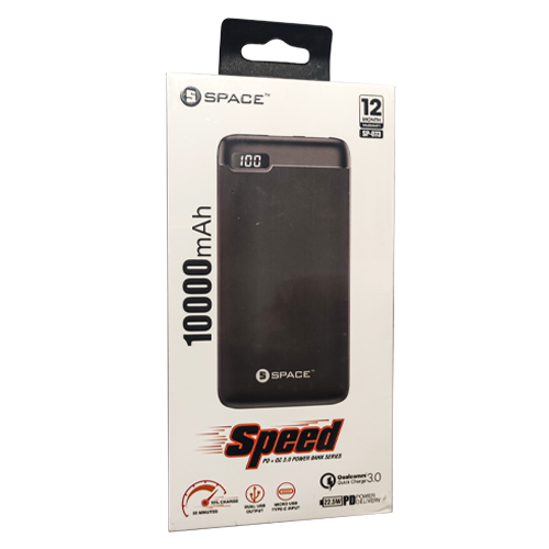 Space Speed Power bank 10000MaH SP-073