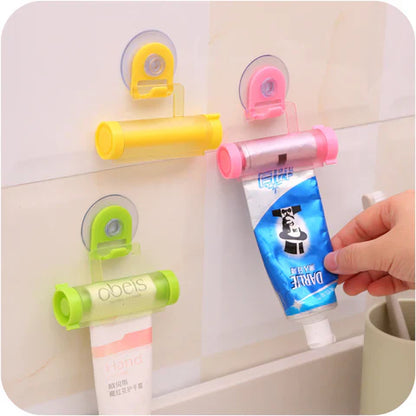 Toothpaste Squeezer Rolling Dispenser