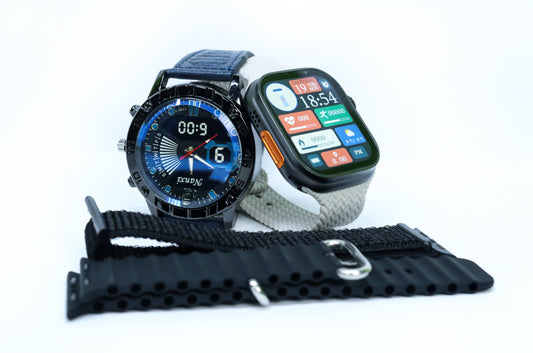 TW28 Ultra Max Smart Watch + Analog Watch Combo